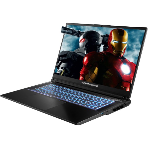 Фото - Ноутбук ігровий Dream Machines RG5060-17UA33 Black